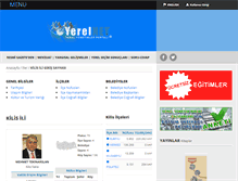 Tablet Screenshot of kilis.yerelnet.org.tr