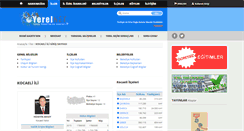 Desktop Screenshot of kocaeli.yerelnet.org.tr
