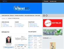 Tablet Screenshot of kocaeli.yerelnet.org.tr