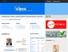 Tablet Screenshot of cankiri.yerelnet.org.tr