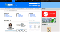 Desktop Screenshot of adiyaman.yerelnet.org.tr