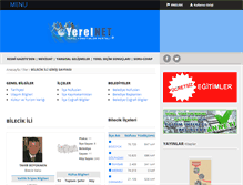 Tablet Screenshot of bilecik.yerelnet.org.tr